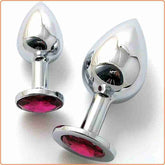 Attractive Metal Butt Plug Small - - Steel Sex Toys